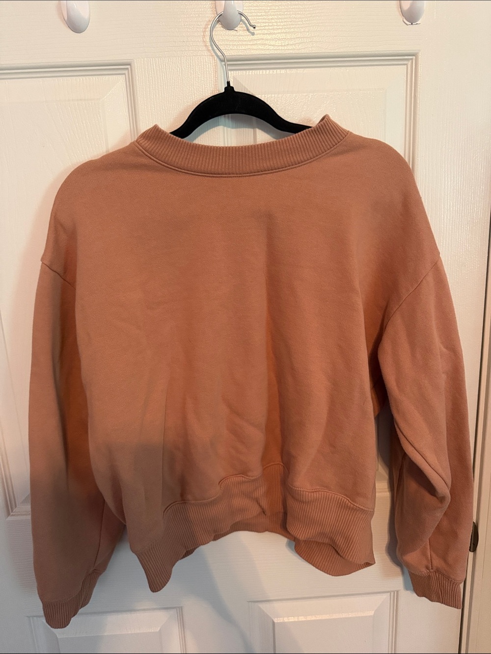 Women's Cozy Crewneck Sweatshirt in Dusty Rose